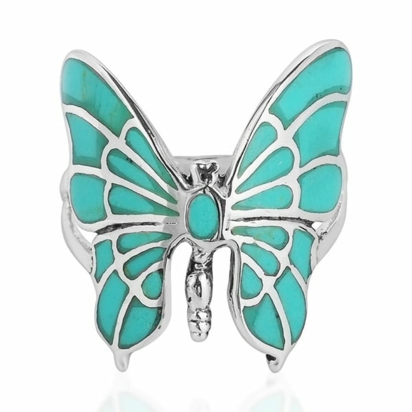Butterfly Turquoise ring - Picture 3 of 3